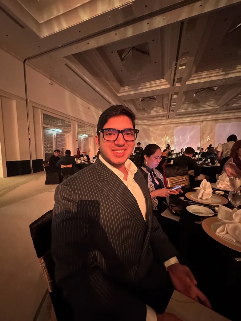 Syed Husnain Haider Bukhari at the 13th ACES Awards gala dinner